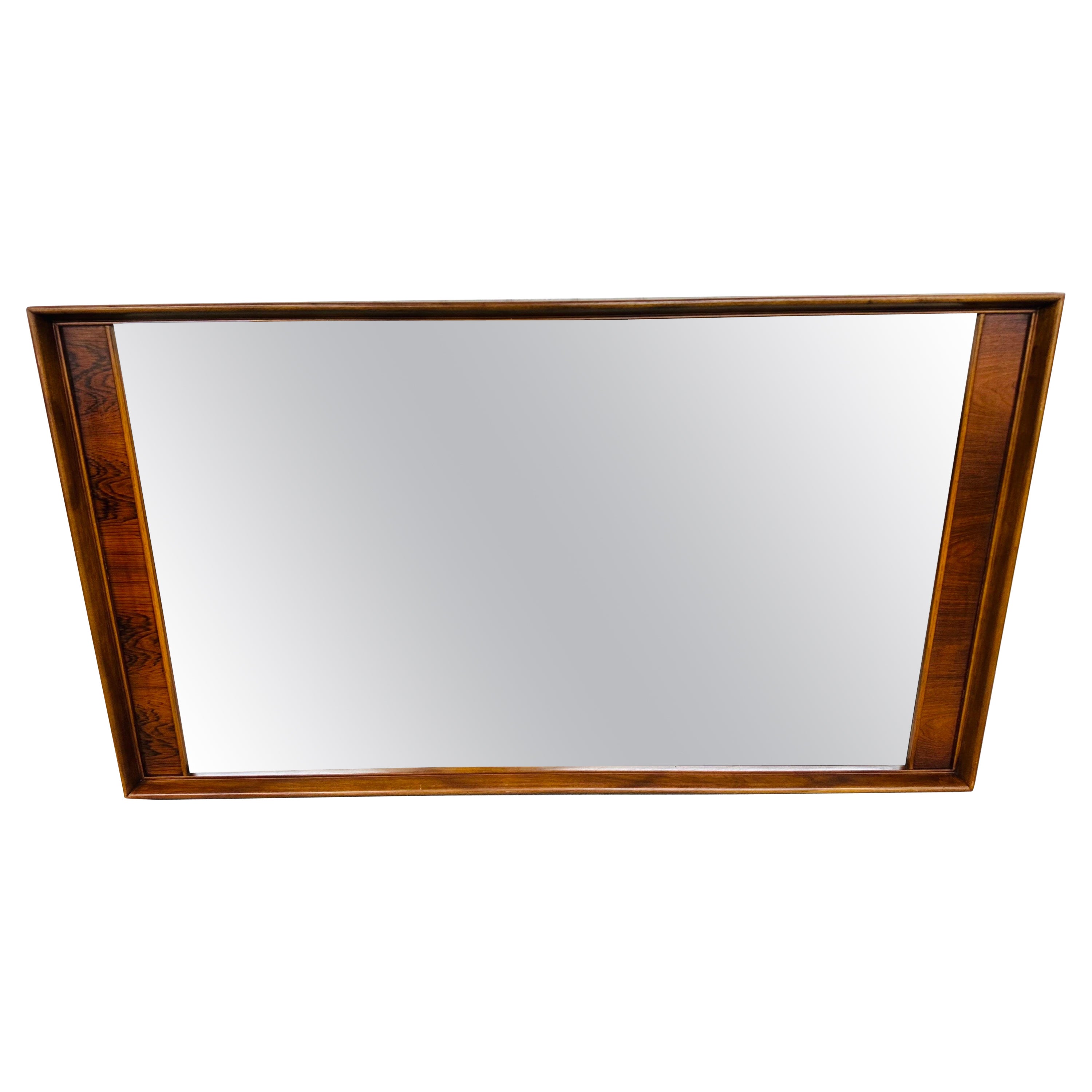 Mid-Century Modern Kent Coffey Perspecta Large Wall Mirror For Sale