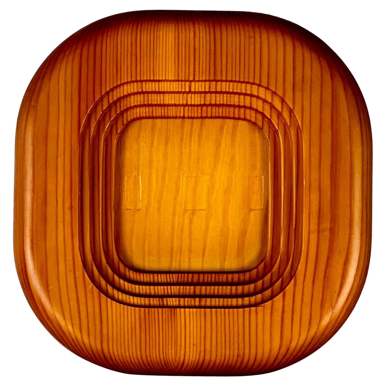 Cadre en bois de pin vintage Alvar Aalto pour Artek, 1970 en vente