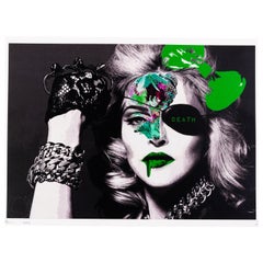 Death NYC Signierter Pop-Art-Druck Madonna, limitierte Auflage