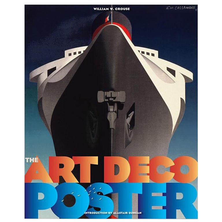 The Art Deco Poster Book by William Crouse For Sale