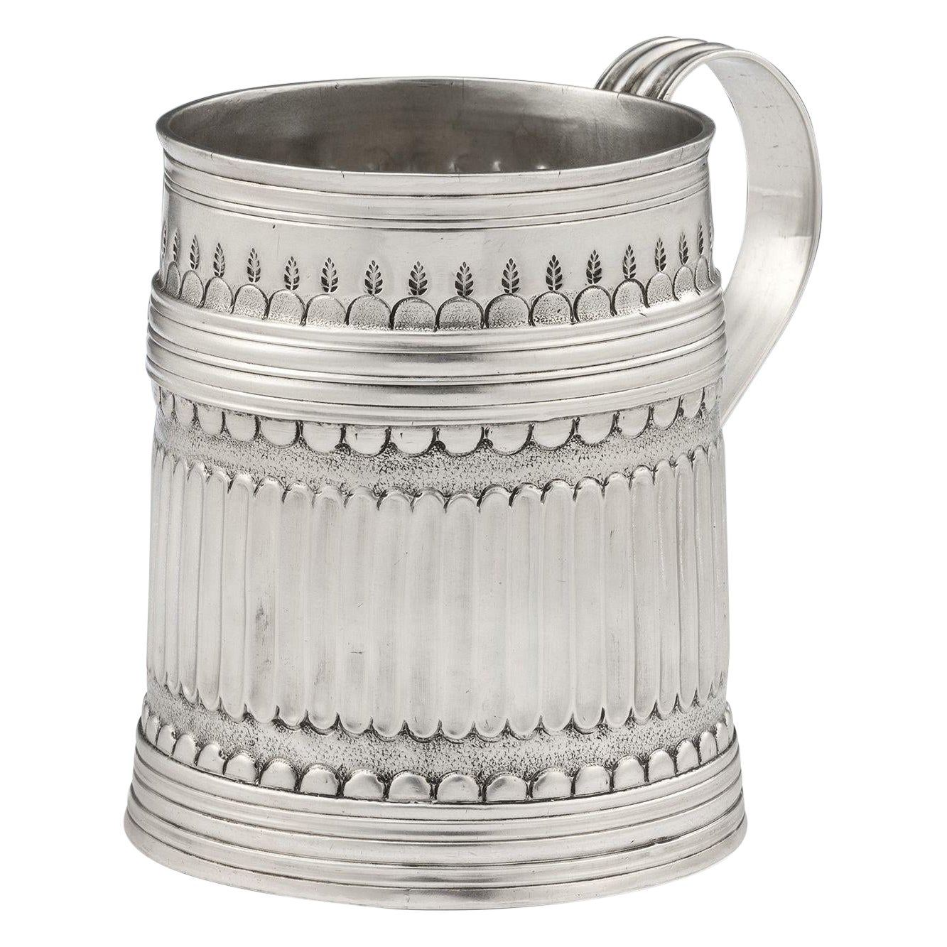 William III Britannia Standard Mug Made in London by Thomas Parr I, 1699 For Sale