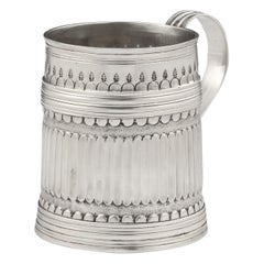 William III Britannia Standard Mug Made in London by Thomas Parr I, 1699