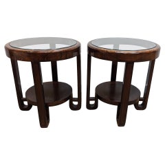 Art Deco Side Tables 