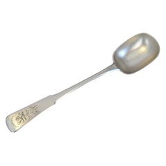 Cuchara para mantequilla Jorge III Fabricada en Edinbugh por George Dalgleish, 1816