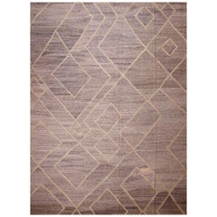 Nazmiyal Collection Tribal Deign Large Modern Flatweave Kilim Rug 14'4" x 19'1"