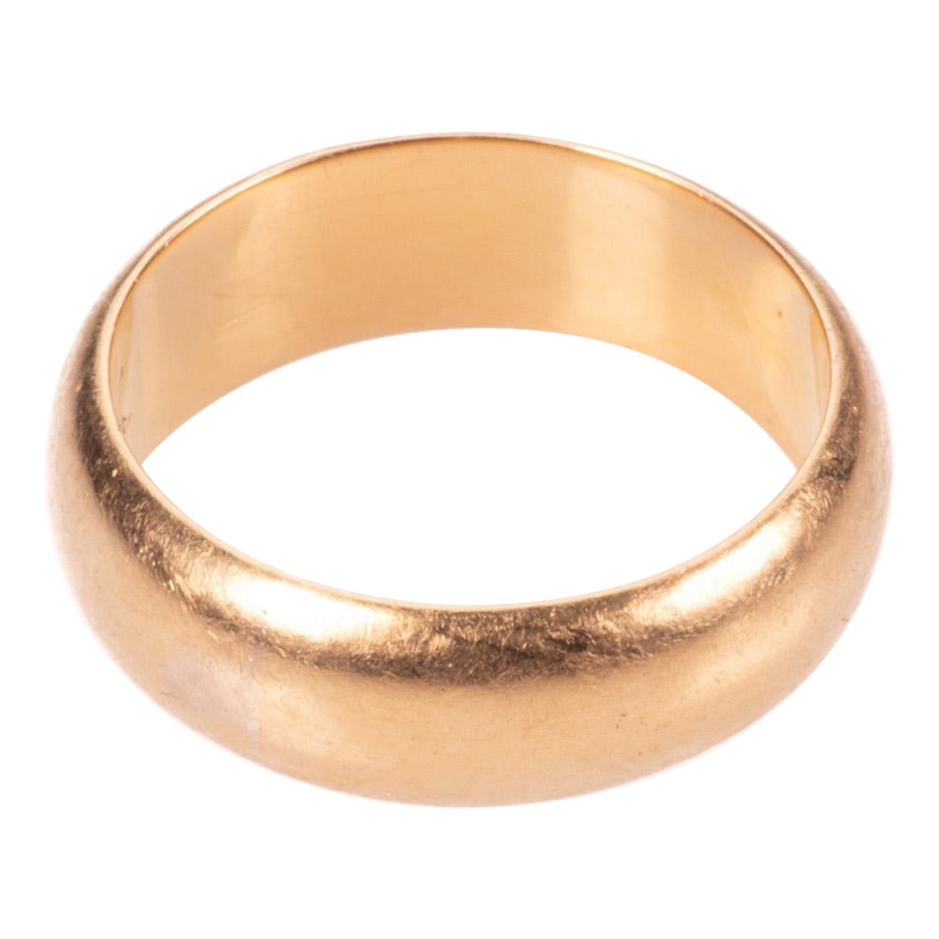22 Kt Gold Wedding Band Ring For Sale