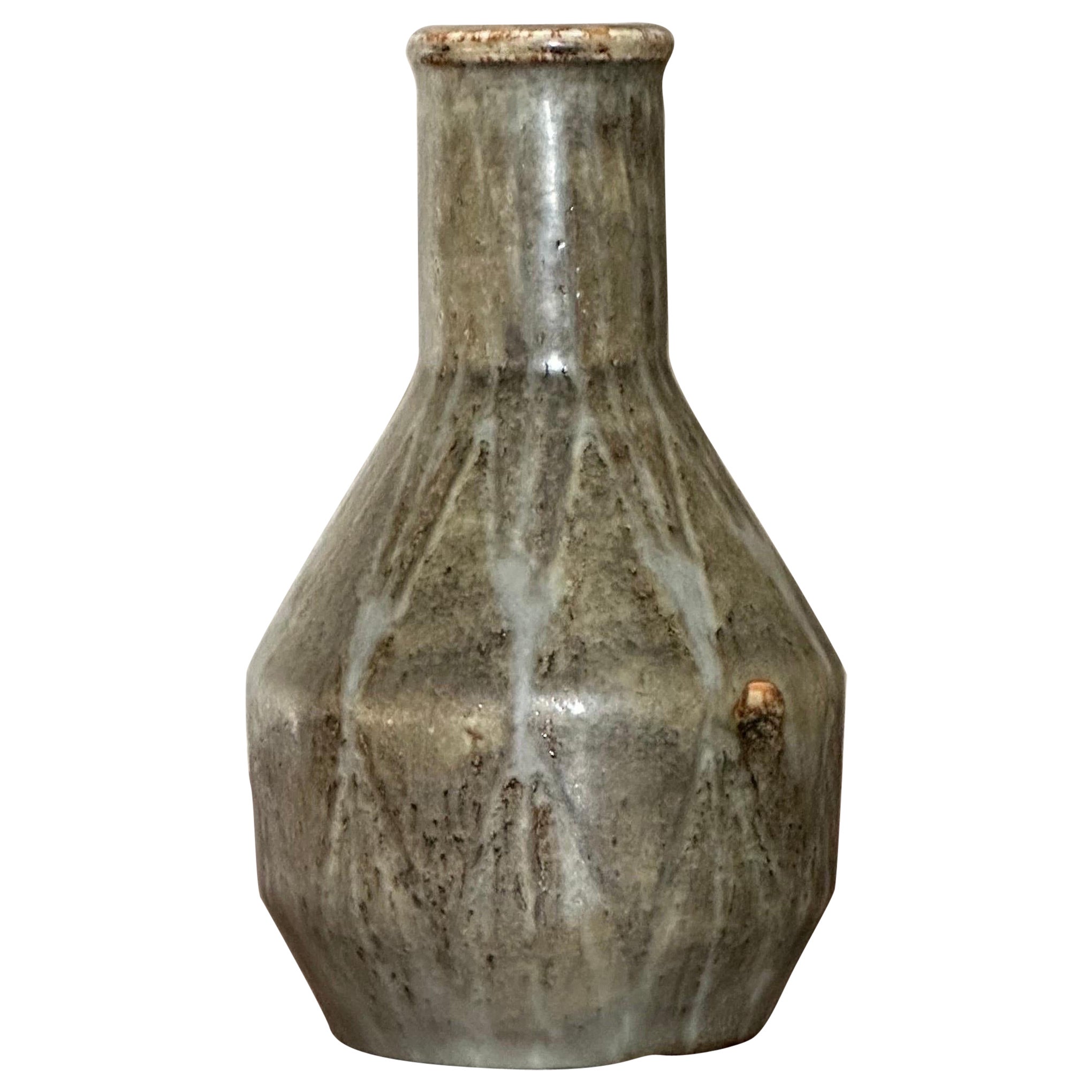 Carl-Harry Stålhane Stoneware Vase for Rörstrand