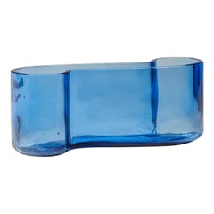 Sigmoid Shaped Glass Vessel by Monica Bratt