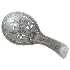 Antique George III Caddy Spoon Made by Samuel Pemberton in Birmingham, 1804