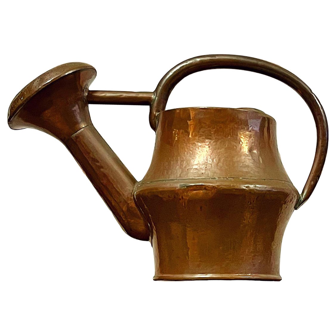 An Eighteenth Century Copper Watering Can For Sale