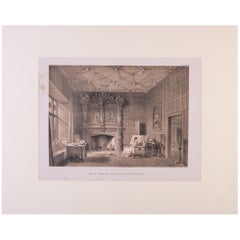 Antique "Small Drawing Room", Levens, Westmoreland by Joseph Nash