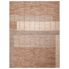 Nazmiyal Collection Modern Minimalist Earthy Color Room Size Rug 10'5" x 13'7"