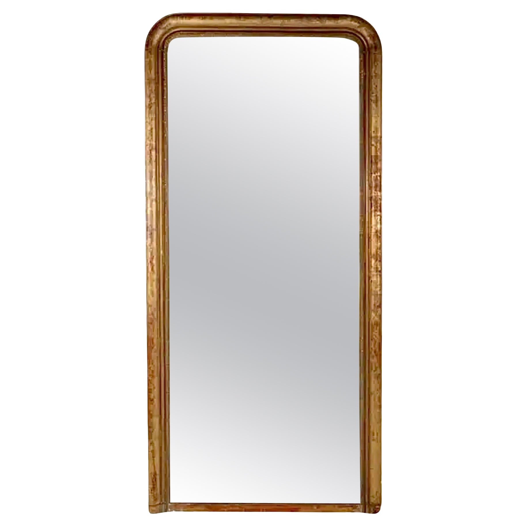 Extra Large Louis Philippe Giltwood Pier Mirror, 19th Century For Sale