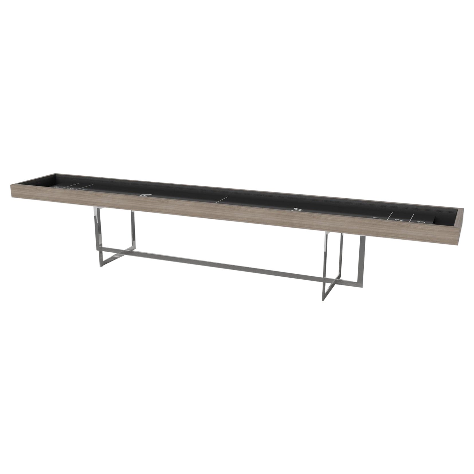 Elevate Customs Beso Shuffleboard Tables / Solid White Oak Wood in 22' - USA