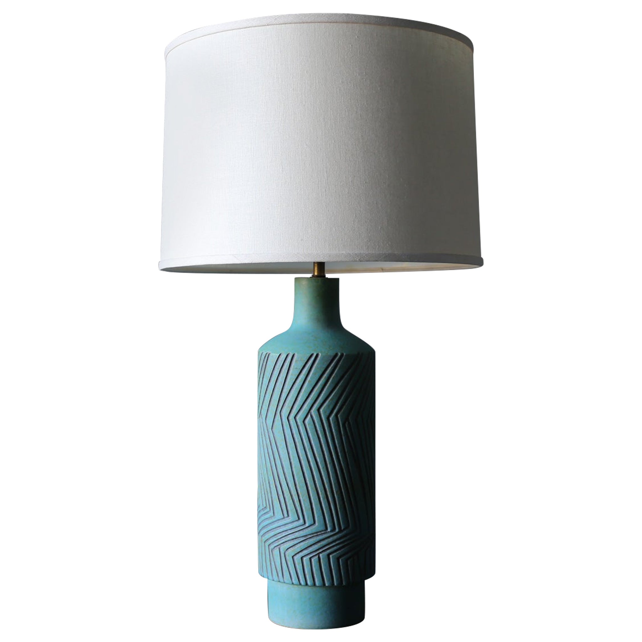 Raymor Ceramic Table Lamp, Italy, c.1960