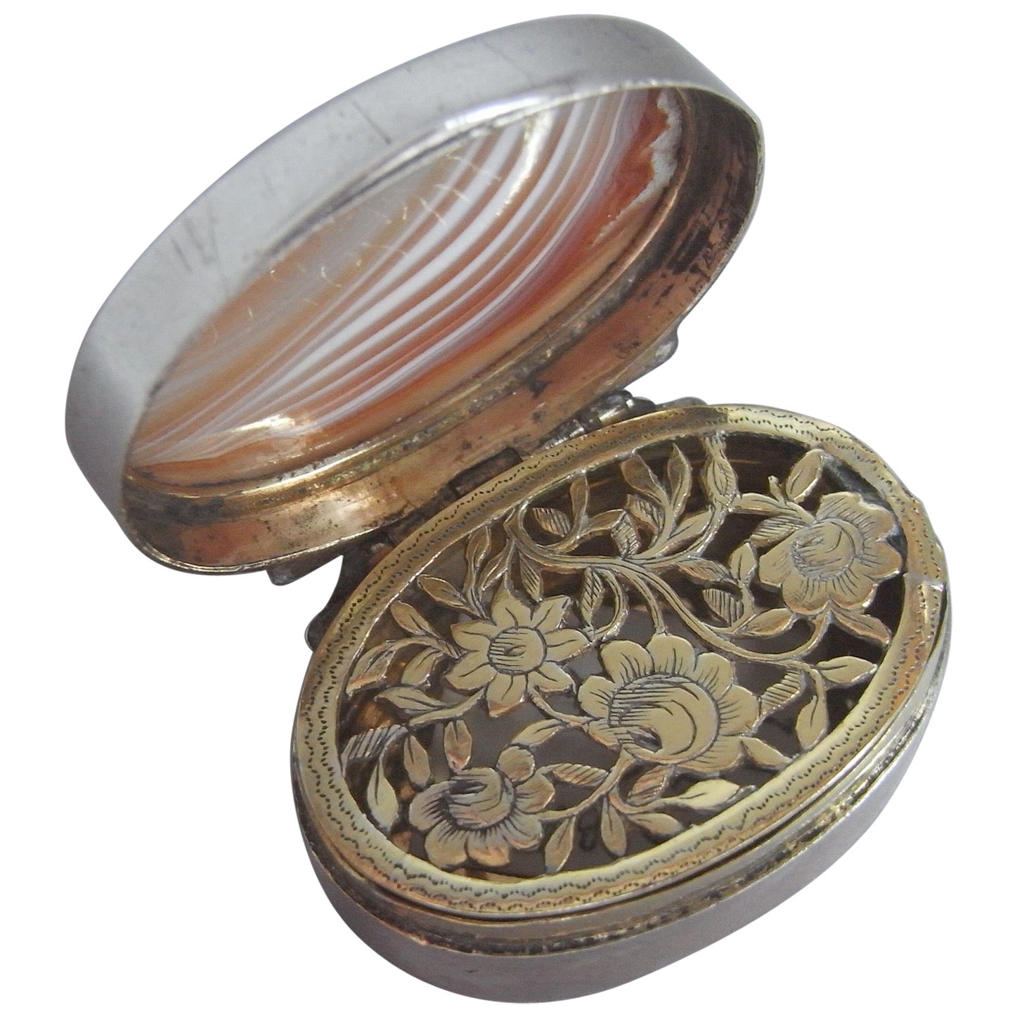 George III Vinaigrette Made in Edinburgh by J. McKay, circa 1815