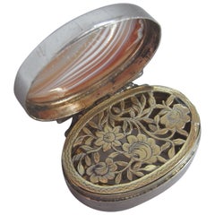 George III Vinaigrette Made in Edinburgh by J. McKay, circa 1815