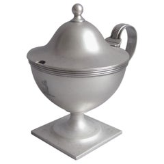 Antique George III "Urn" Mustard Pot Made in London, 1808