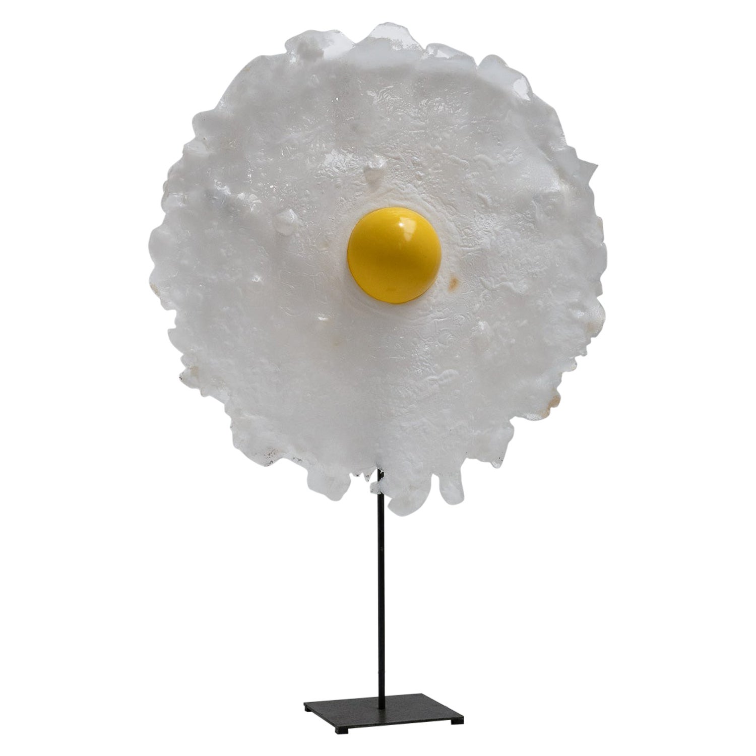 Egg Floor lamp by Michel Froment, France 1990s For Sale
