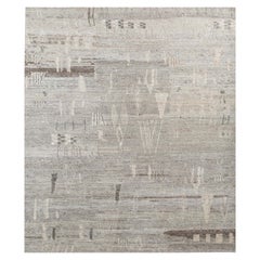 Nickel Harmony Hand-Knotted Rug