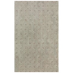 Whispering Sands Undyed White Natural Camel Hand-Tufted Rug