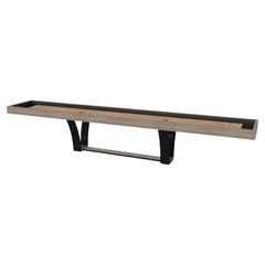 Elevate Customs Elite Shuffleboard Tables / Solid White Oak Wood in 12' - USA
