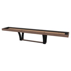 Tavoli da Shuffleboard Elevate Customs Elite / Legno massiccio di noce in 14' - USA