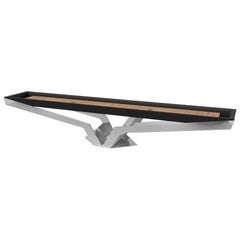 Elevate Customs Enzo Shuffleboard Tables/Stainless Steel Sheet Metal in 12' -USA