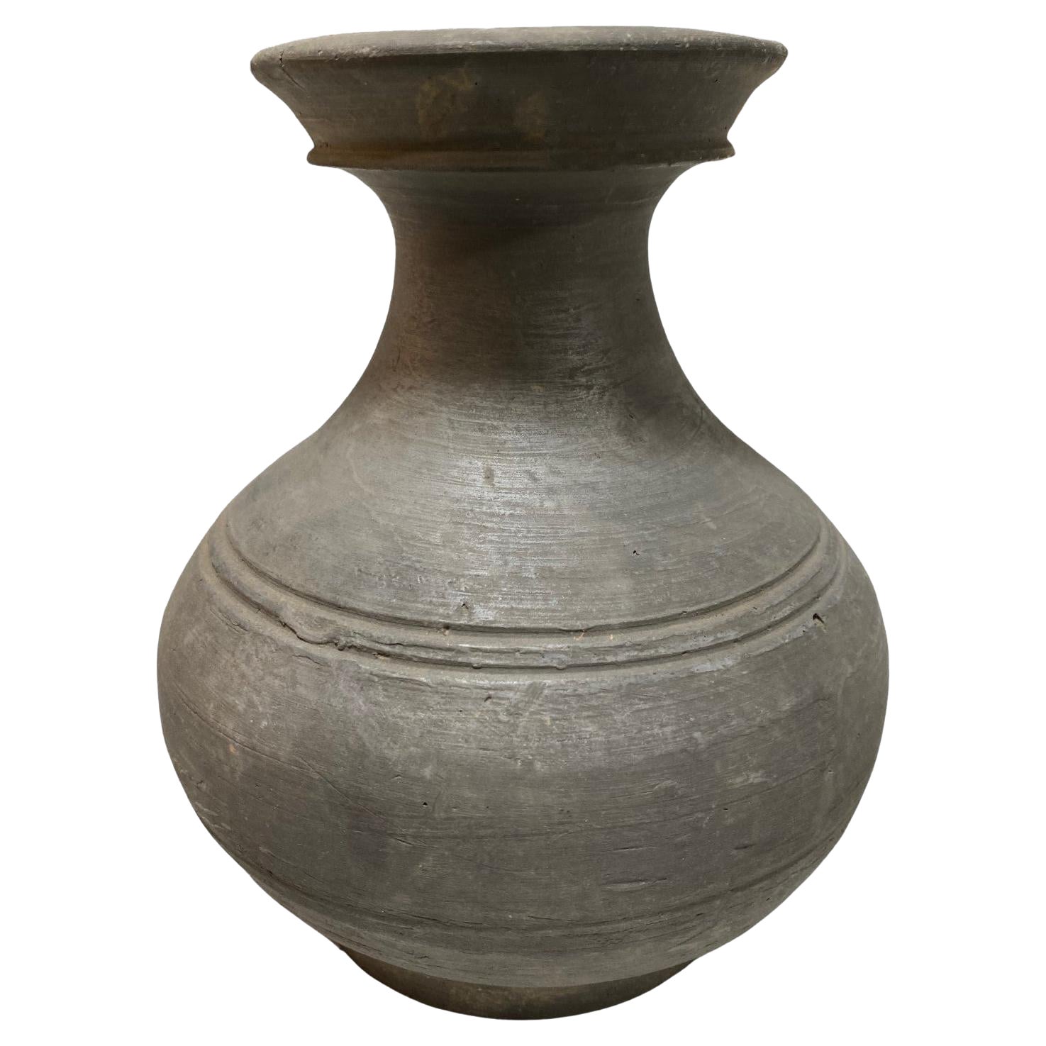 Japanese Antique Ancient Sueki Sue Ware Wabi-Sabi Pottery Vase Pot Vessel 