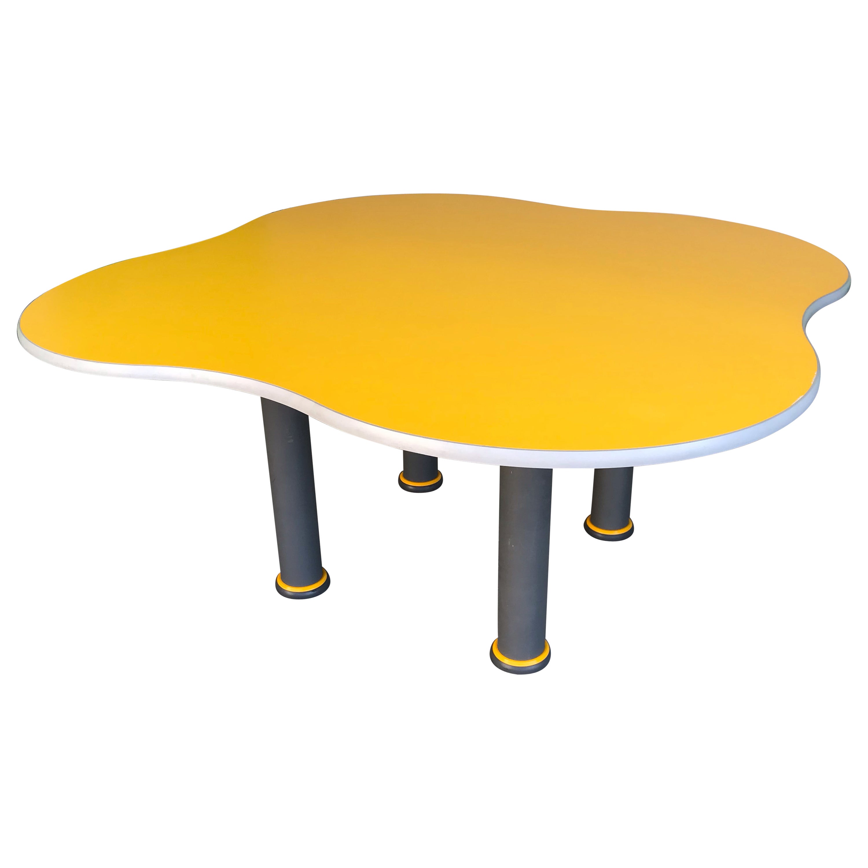 Memphis Modern Design Dining Table For Sale