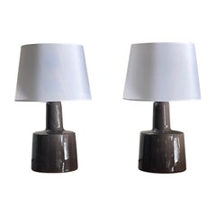 Model 105 Pair of Jane and Gordon Martz Ceramic Table Lamps