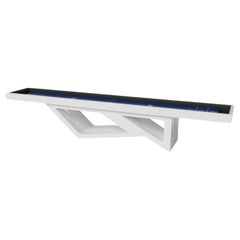 Elevate Customs Rumba Shuffleboard-Tische /Solid Pantone Weiß Farbe in 18' -USA