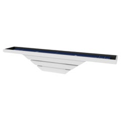 Elevate Customs Louve Shuffleboard-Tische /Solid Pantone Weiß Farbe in 22' -USA