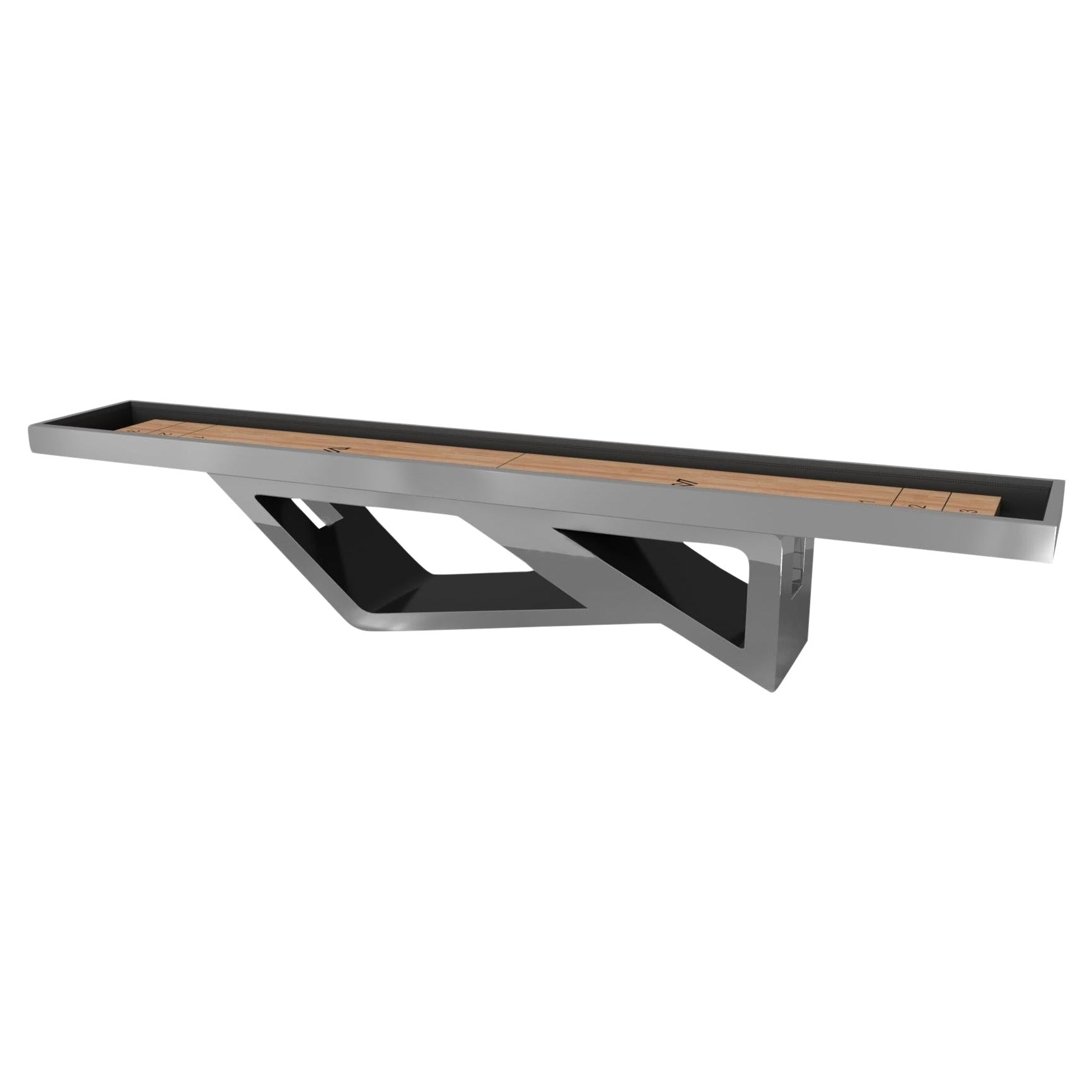 Elevate Customs Tables de Shuffleboard Rumba/Tôle d'acier inoxydable en 22'-USA en vente