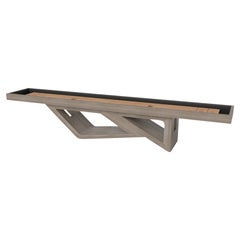 Elevate Customs Rumba Shuffleboard Tables / Solid White Oak Wood in 22' - USA