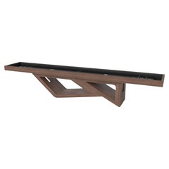Tables de Shuffleboard Rumba de Elevate Customs / Solid Walnut Wood en 22' - USA