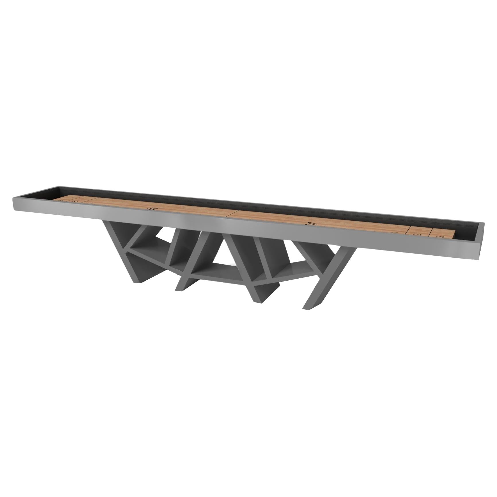 Elevate Customs Maze Shuffleboard Tables /Stainless Steel Sheet Metal in 12'-USA