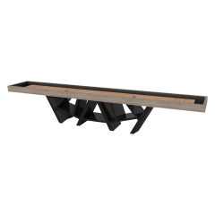 Elevate Customs Maze Shuffleboard Tables / Solid White Oak Wood  in 16' - USA