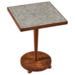 Square Lane Mosaic Tile Side Table