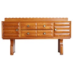 Paolo Buffa Scalloped Sideboard 