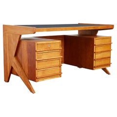 Vintage Gio Ponti Attributed Desk 