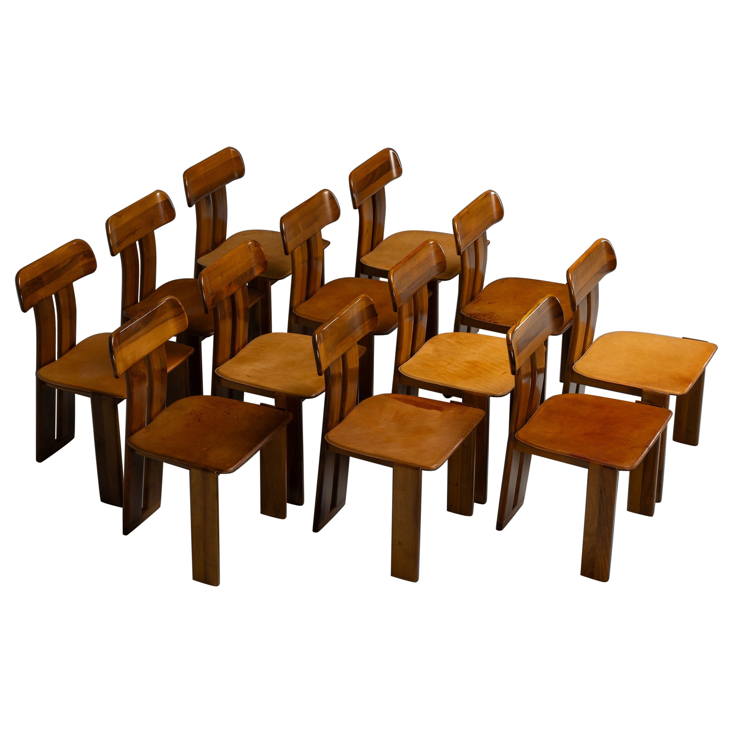 Mario Marenco Chaises Sapporo pour Mobil Girgi Italie 1970 en vente