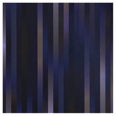 PETITE FRITURE Große Streifentapete ombré, Nightfall,  von Carole Baijings
