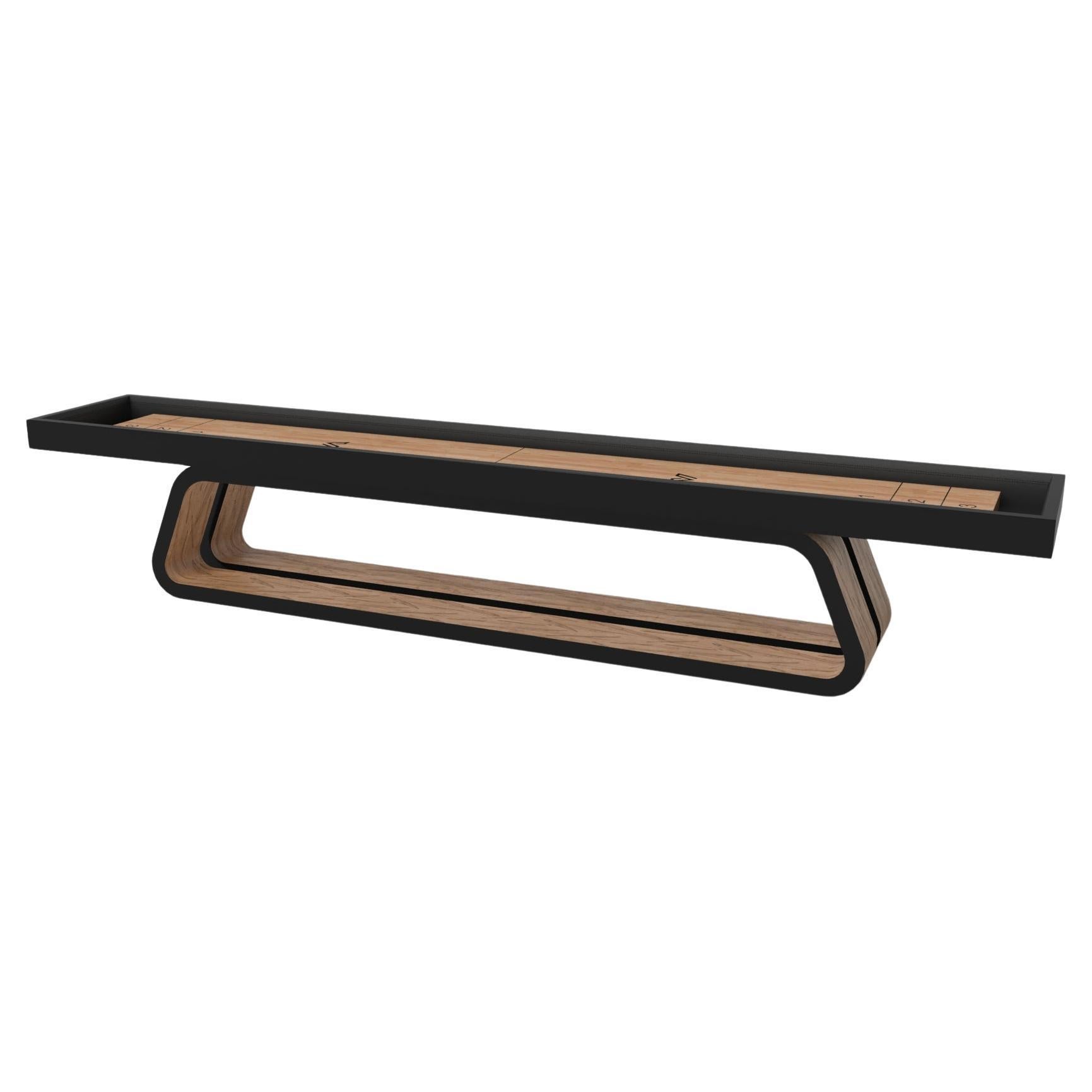 Tavoli da Shuffleboard Elevate Customs Luge / Legno massiccio di acero riccio in 22' - USA