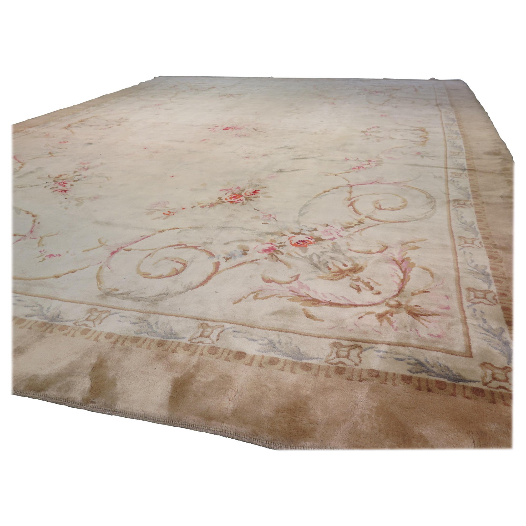 Very Large Belle Epoque Savonnerie Carpet For Sale