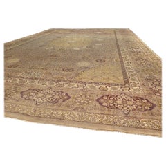 Sehr großer Amritsar-Teppich aus der Zeit um 1870