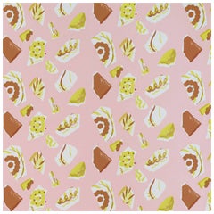 PETITE FRITURE Mosaique Wallpaper Pink by Les Crafties