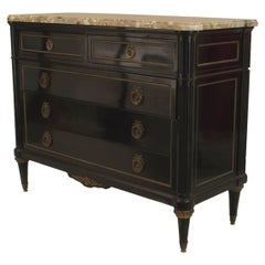 1940s French Louis XVI Style Bronze-Trimmed Chest, by Jansen