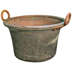Copper Buckets with Iron Handles from France, circa 1890 12