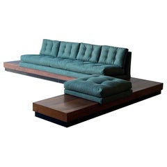 Mid-Century Modern Adrian Pearsall for Craft Associates Platform Sectional Sofa